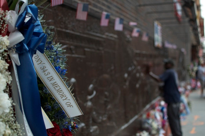 Prayers at Ground Zero, New York City