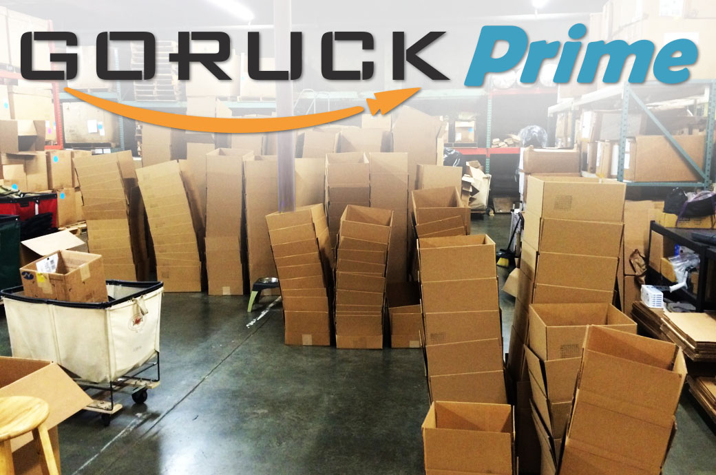 GORUCK Prime Means Free 2Day Shipping for the Holidays