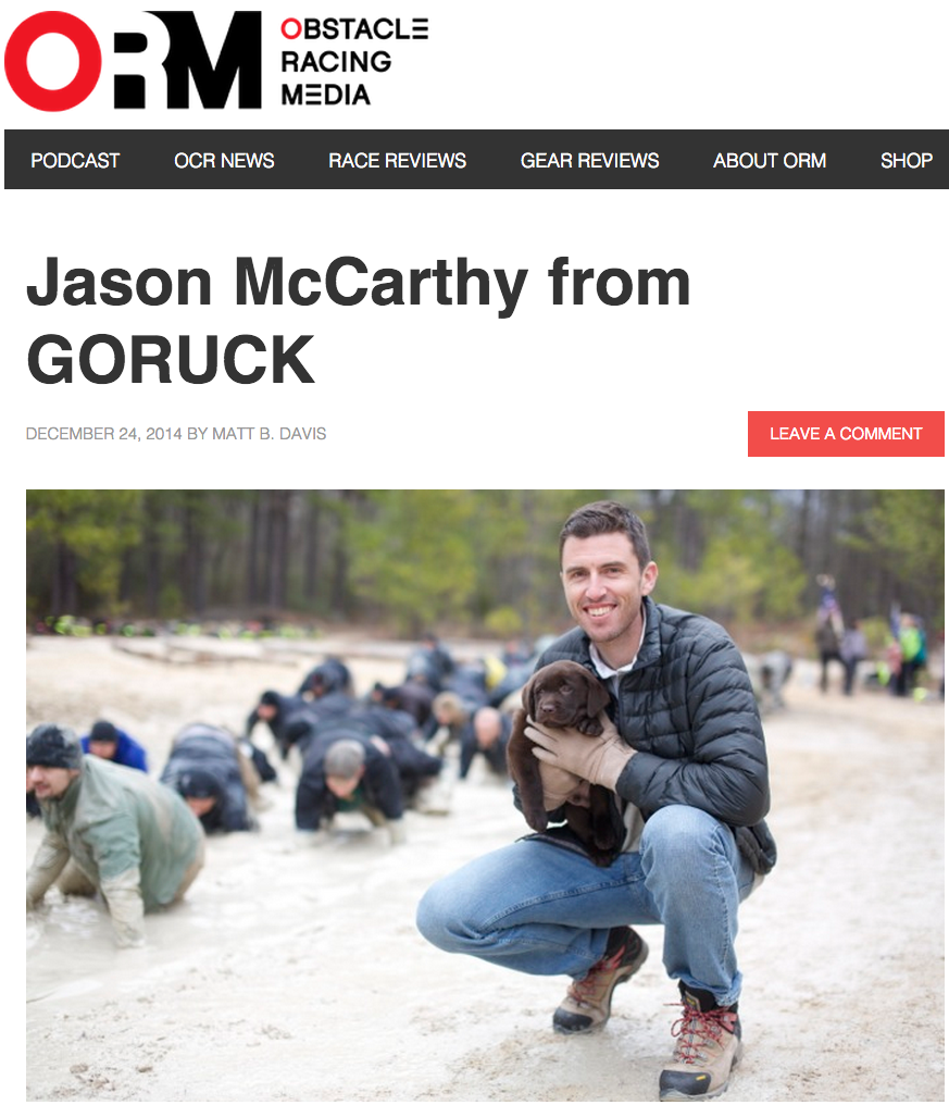 Obstacle Racing Media Interview