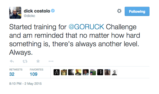 Press: Twitter CEO Training for Challenge