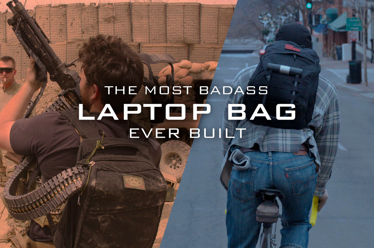 GR1 is the Most Badass Laptop Bag Ever Built, Just Ask Monster