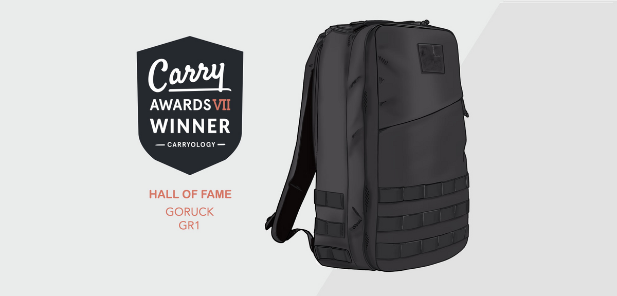 PRESS: Carryology Hall of Fame 2019- The GR1