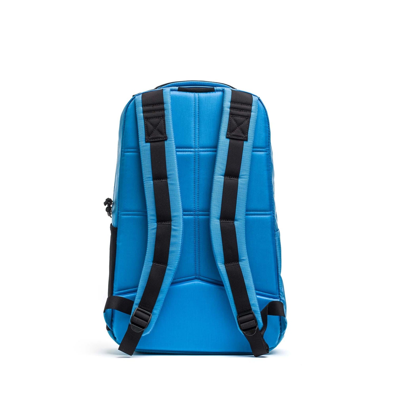 GORUCK Basic Rucker 17L backpack in electric blue with padded straps and back panel, durable rucking gear