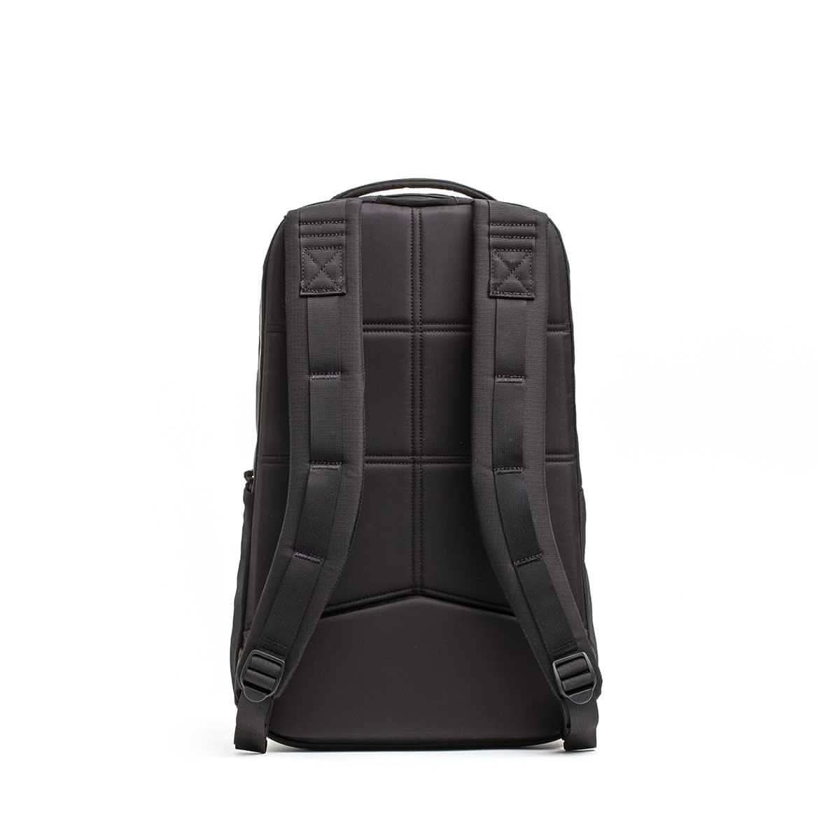 GORUCK black rucksack with padded straps, durable back panel, minimalist design