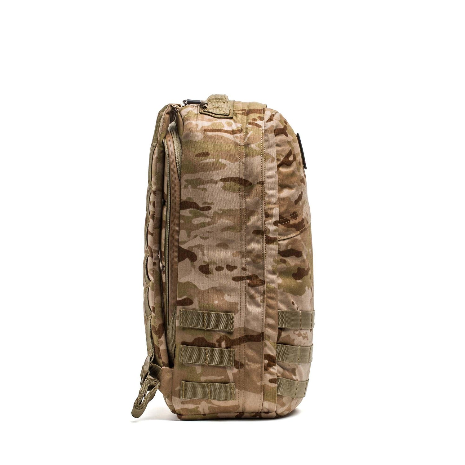 GORUCK Multicam Arid rucksack 21L capacity, tactical backpack with MOLLE webbing, durable 500D fabric