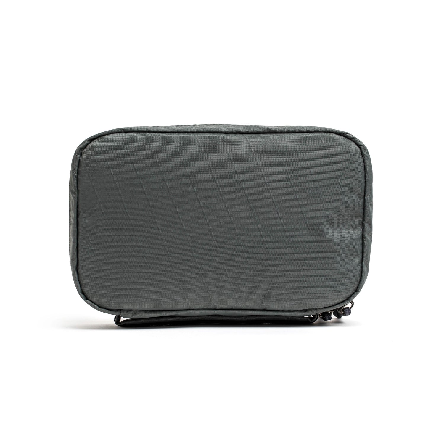GORUCK Field Pocket in charcoal black with diamond-patterned durable fabric, minimalistic tactical pouch