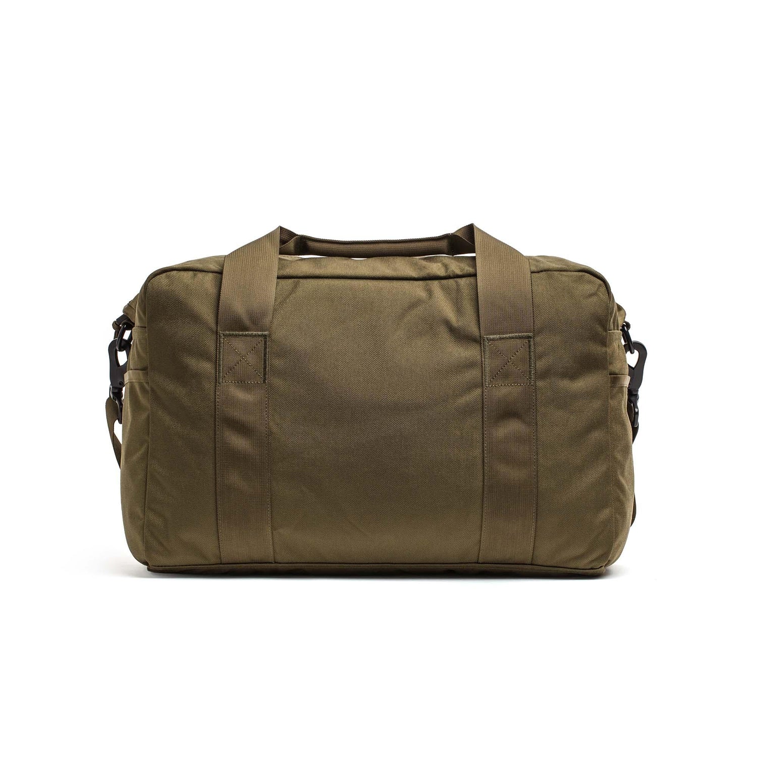 GORUCK Ranger Green Kit Bag with durable handles, rugged tactical rucking gear on white background