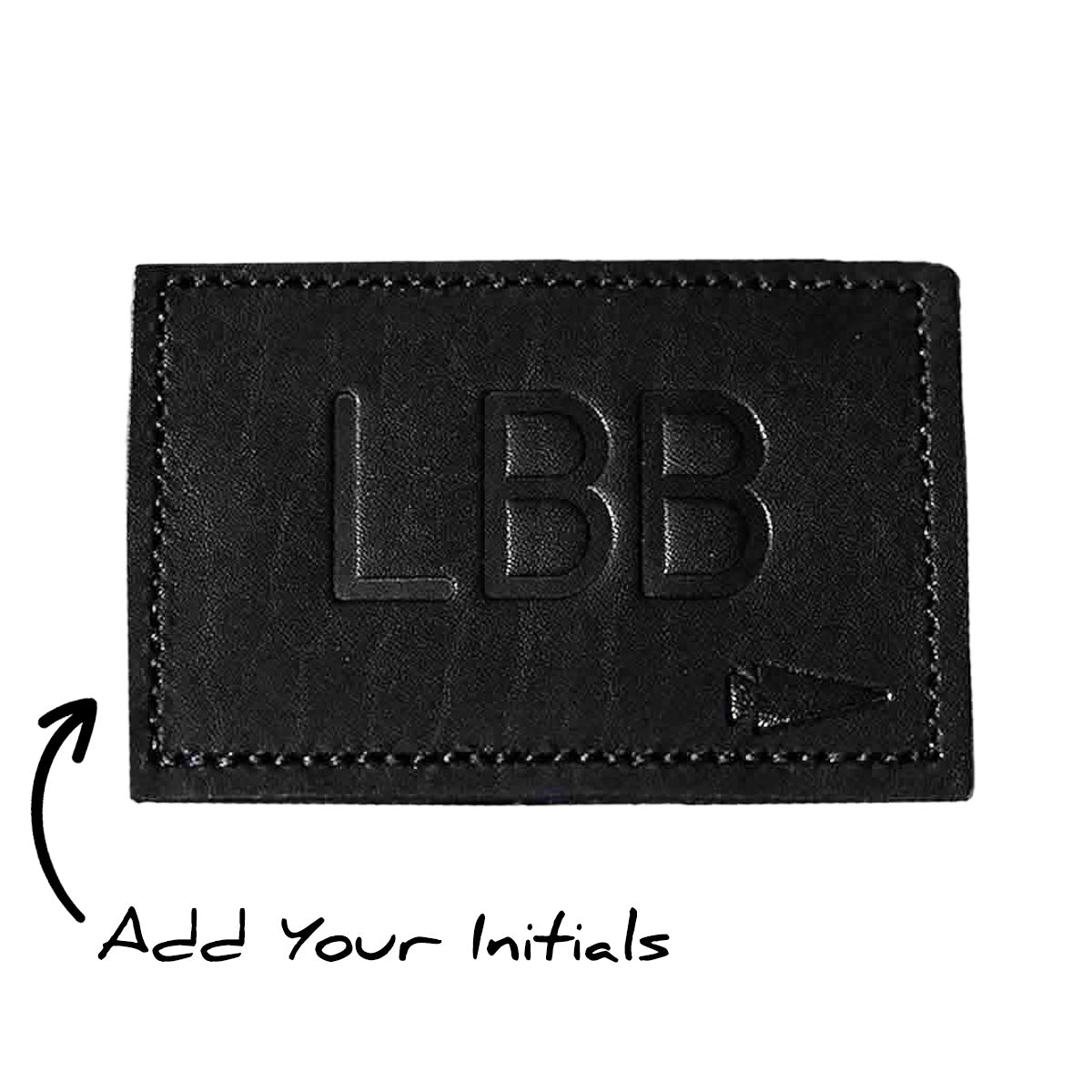black backpack leather patches Patch
