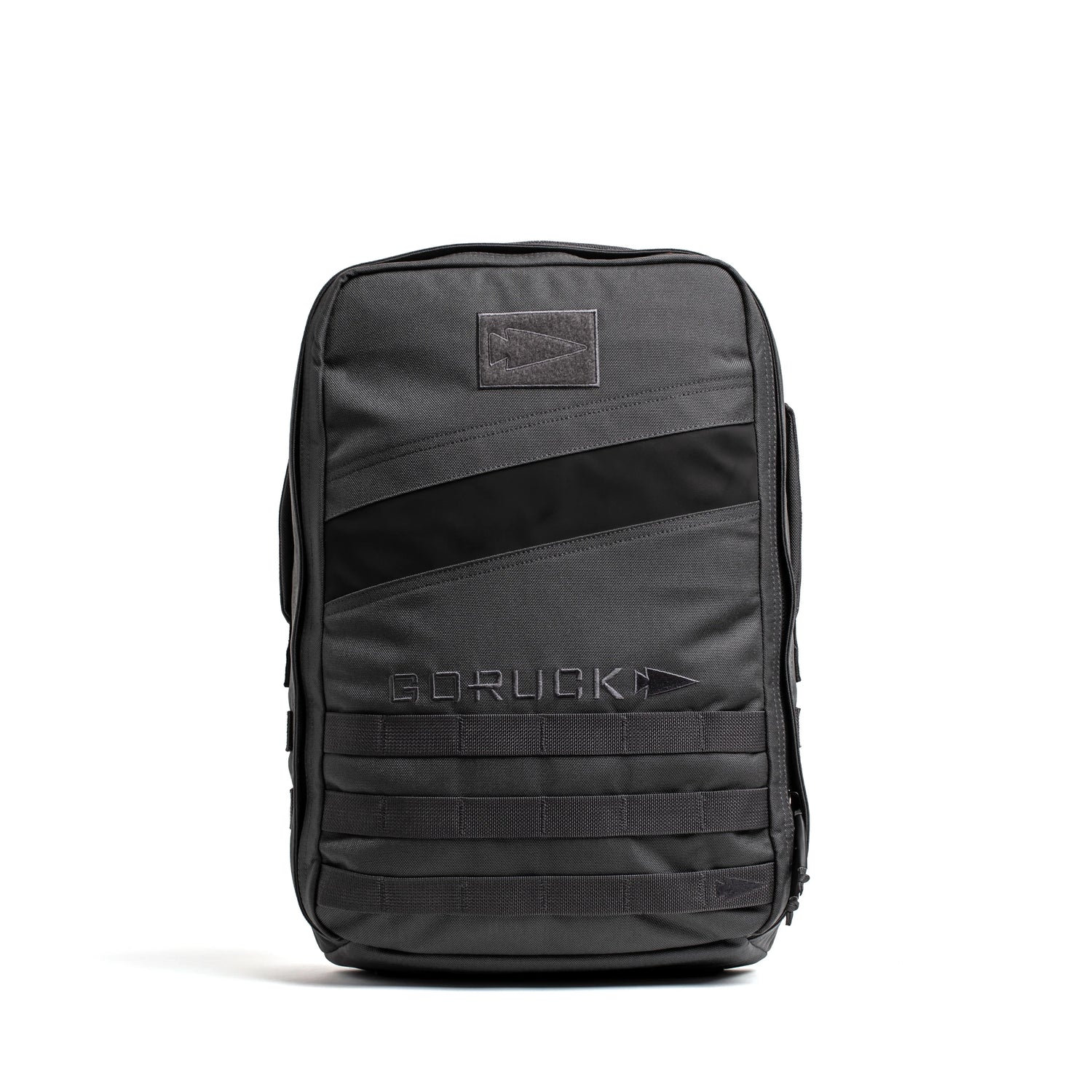 GORUCK Rucker 4.0 20L tactical backpack in armor grey with black accent and MOLLE straps