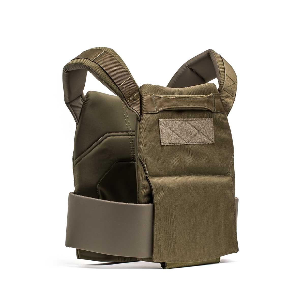 GORUCK Ranger Green Rucking Weight Vest with padded straps and adjustable waist belt