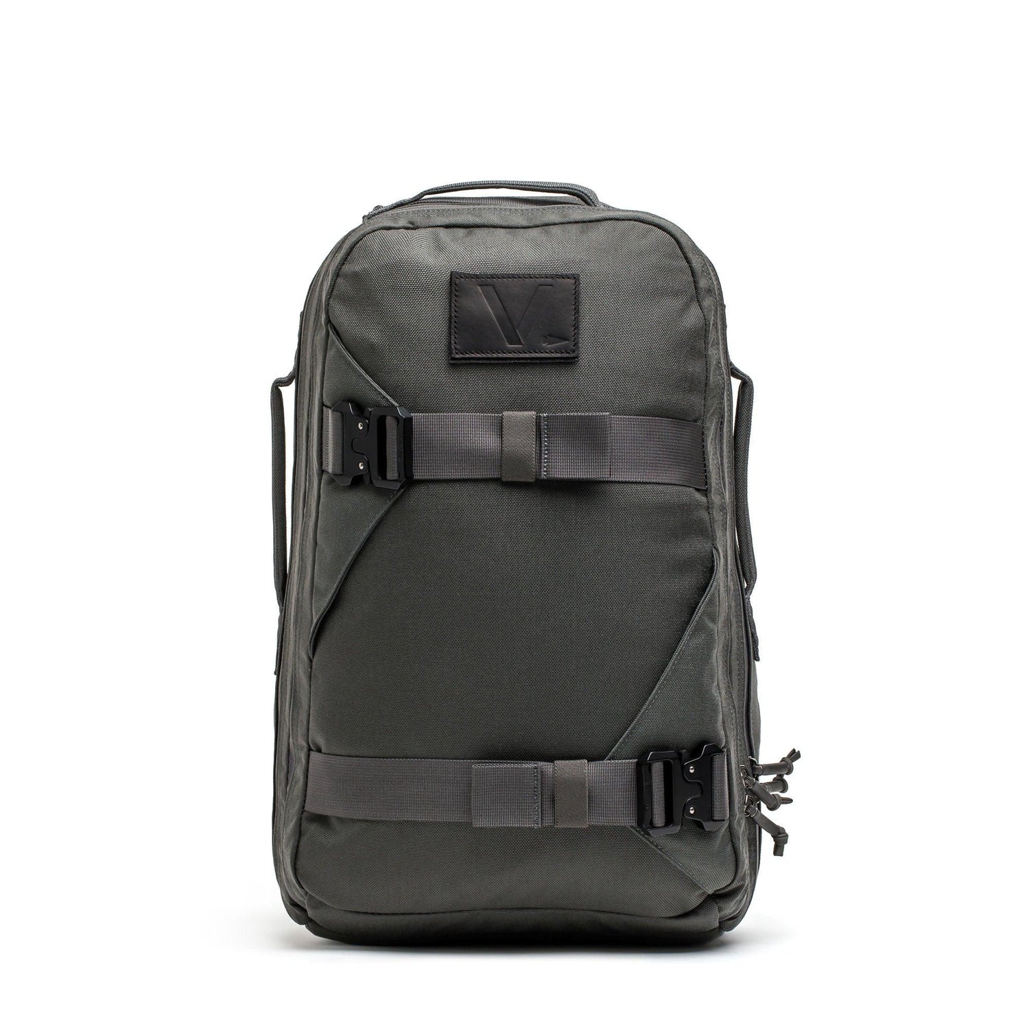 GORUCK Skate Ruck Armor backpack in grey with heavy-duty straps and durable fabric