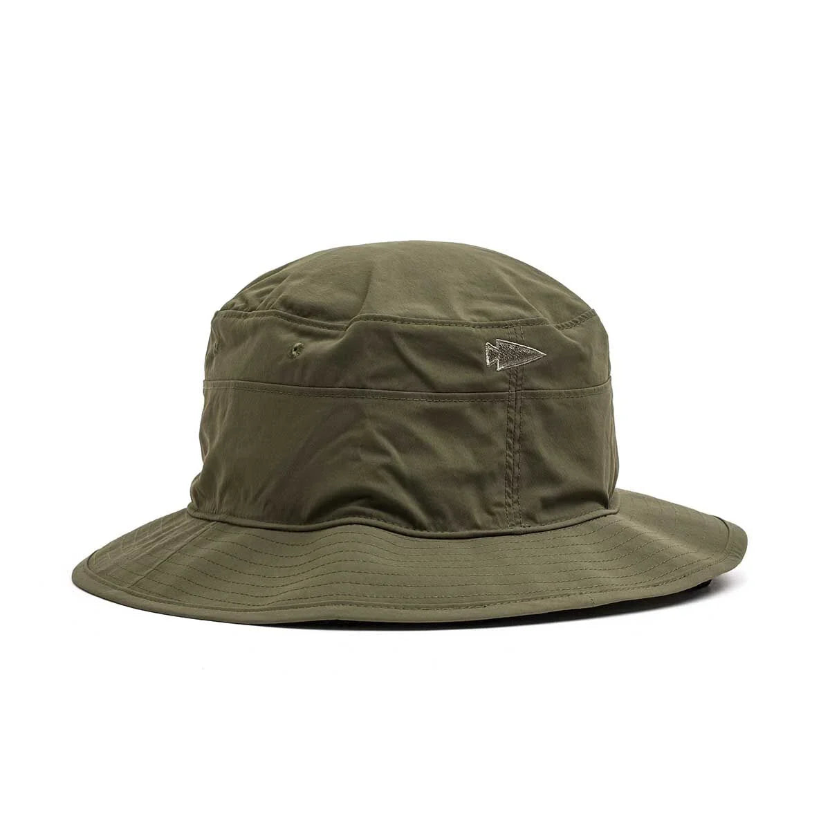 GORUCK Ranger Green Boonie Hat with stitched Ranger Green speartip logo on side