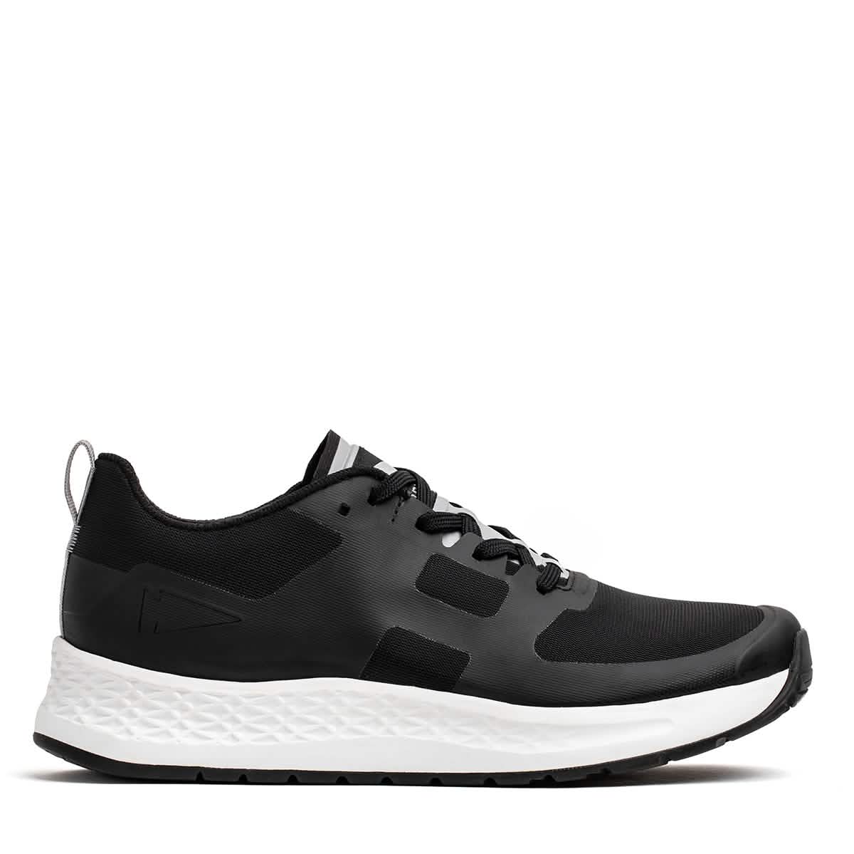 Black and white runners womens on sale