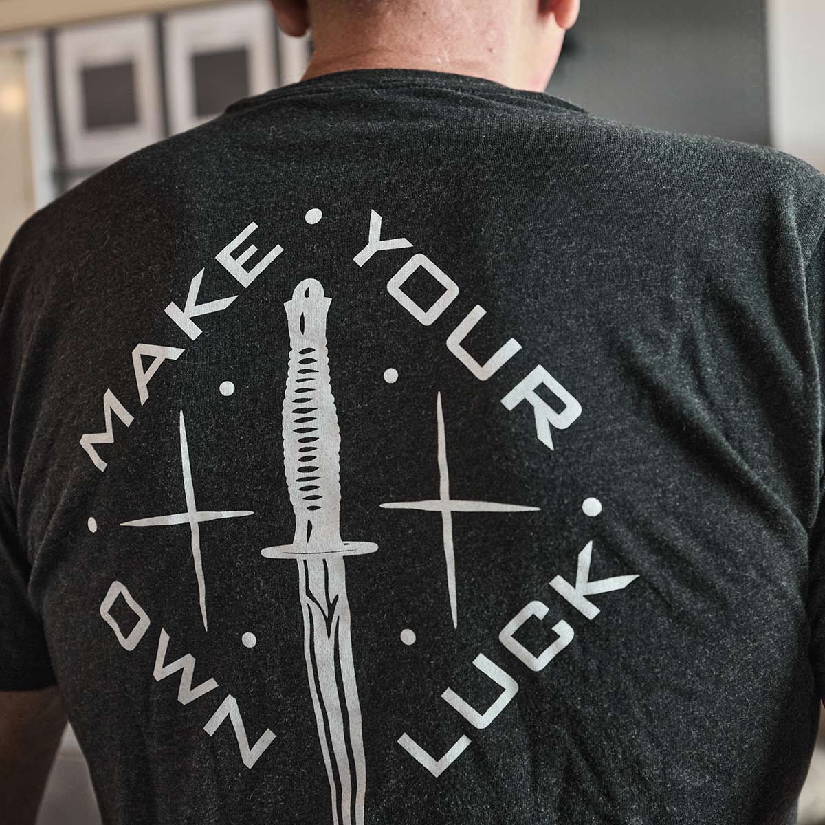 Make Your Own Luck Tee - Tri-Blend
