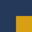 Navy + Gold