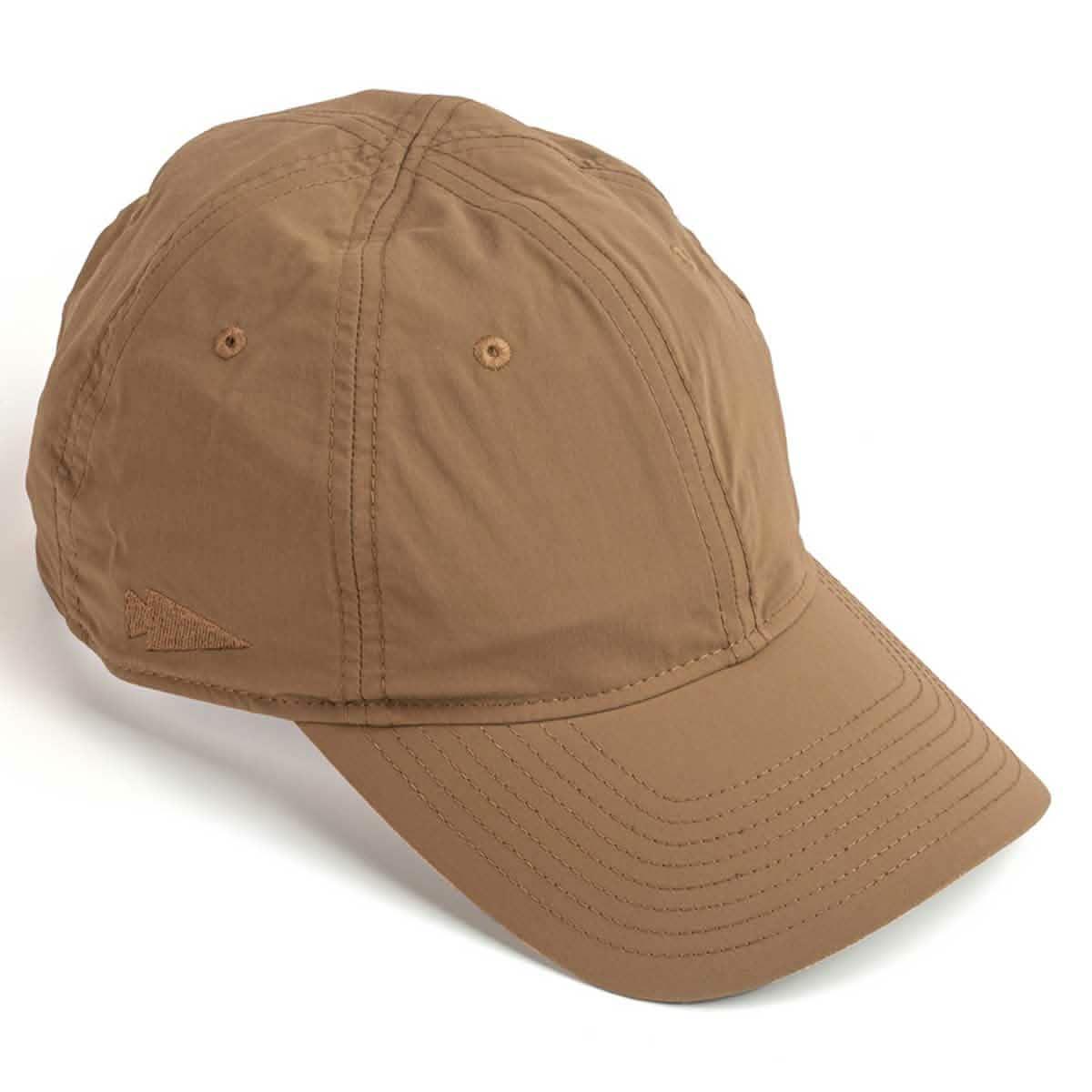 GORUCK coyote brown tactical cap with arrowhead patch, durable rucking gear hat