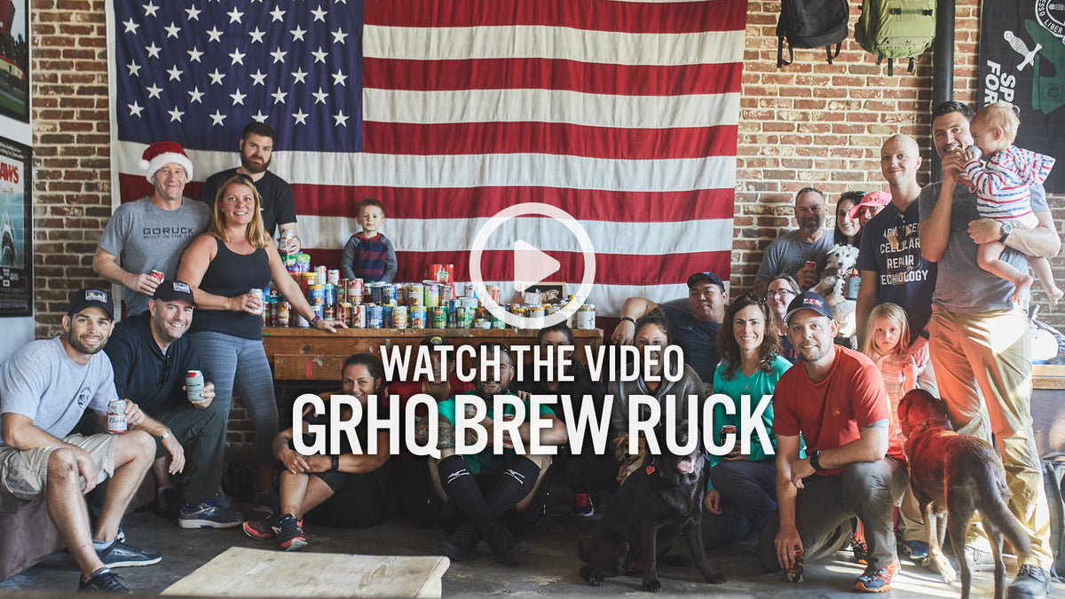 GRHQ Brew Ruck: Community, Beer, and Rucking