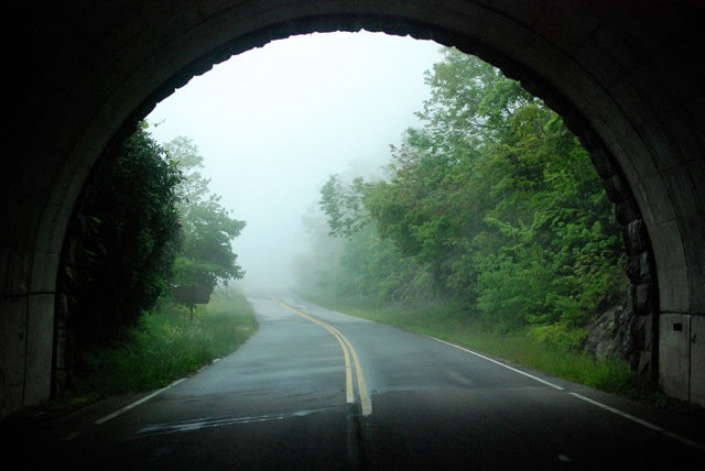 The Blue Ridge Mountains, Asheville, North Carolina