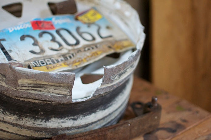 A Busted Rim in North Dakota