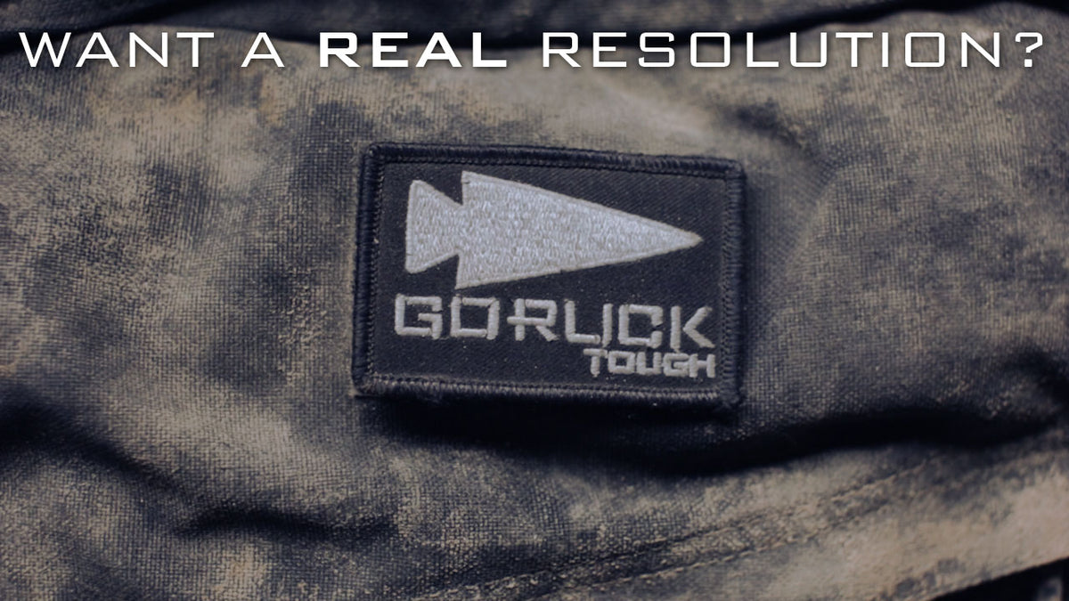 Want a Real Resolution?