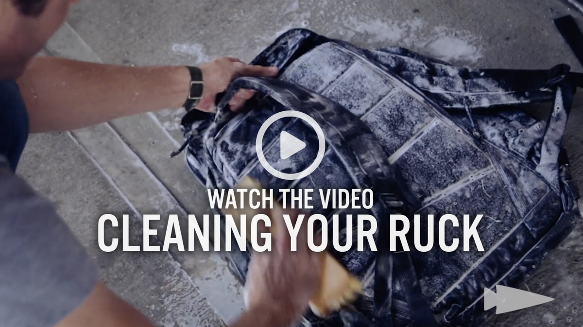 Cleaning Your Ruck and Zipper Care