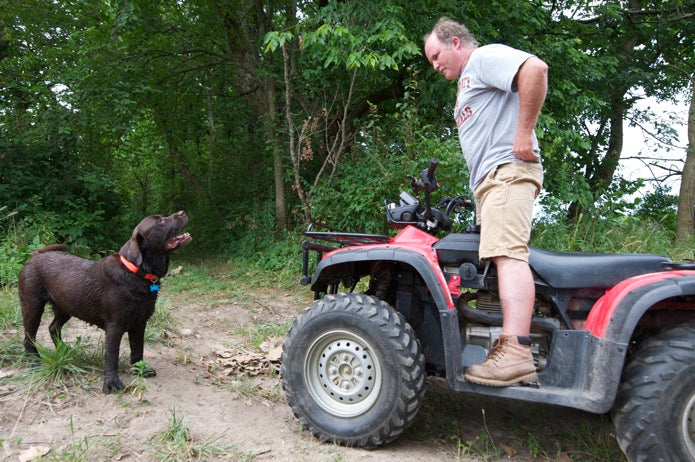 Java vs Dad, a Race to Exhaustion at the Soybean Field, Bellbrook, Ohio