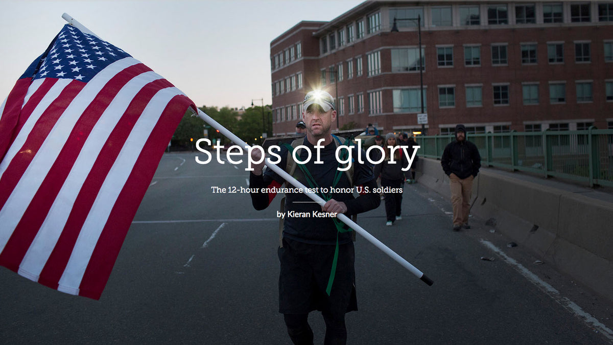 Press: Steps of glory, The 12-hour endurance test to honor U.S. soldiers