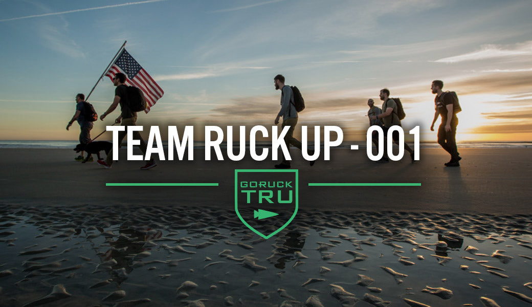 RUCKING: Team Ruck Up 001 on #WorkoutWednesday