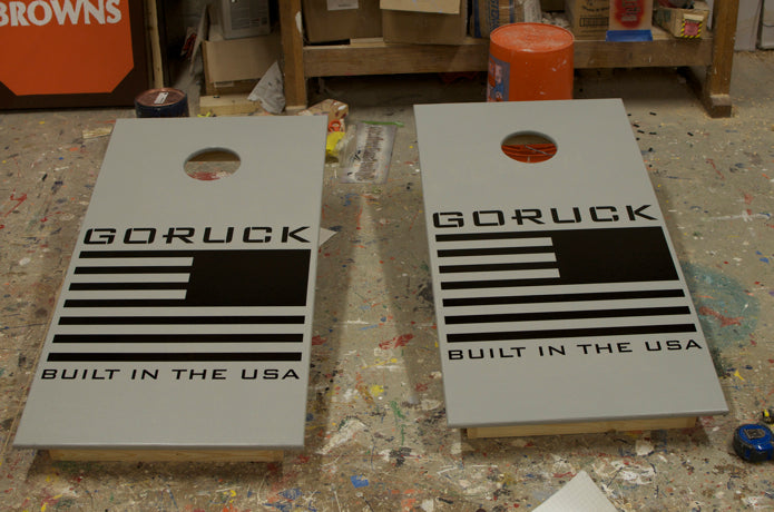 A GORUCK Cornhole Set, Made in O-H-I-O