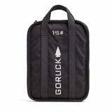 GORUCK black ruck plate, 15 lb training weight with handles, durable rucking gear