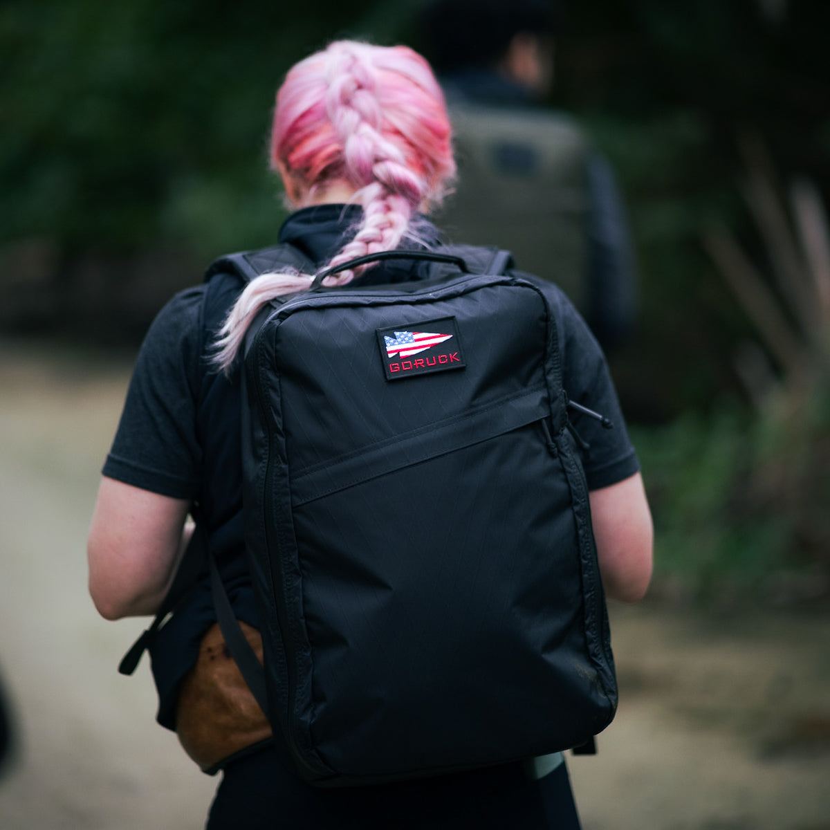 GORUCK GR1 21L BLACK パッチ、チェストストラップ付き GORUCK GR1 21L BLACK パッチ、チェストストラップ付き GORUCK