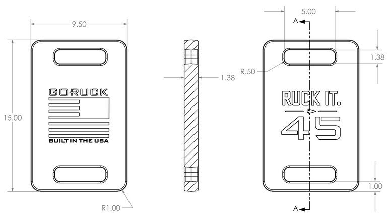 Ruck Plates | Weights for Rucking | GORUCK