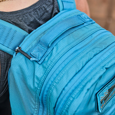 Bullet Ruck Double Compartment - Ripstop Nylon - Tidal Blue