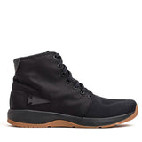 GORUCK Ballistic Trainer Mid black rucking boot with gum sole and reflective arrow logo