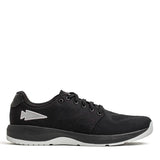 GORUCK Ballistic Trainers black sneaker with silver spearhead logo and grey sole