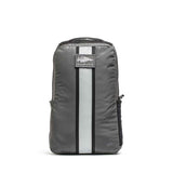 GORUCK Rucker Wolf Grey backpack with reflective stripe and logo patch, front view