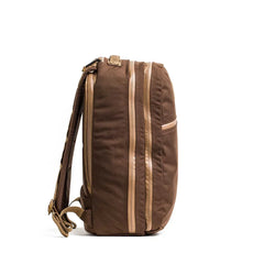 GORUCK Bullet 2Compartment backpack in Java Coyote color with two main zippers and padded straps