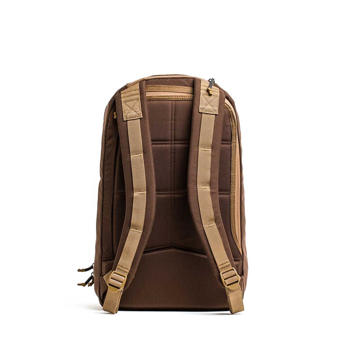 The Bullet Ruck - Ballistic Nylon Cordura - 18L backpack features padded straps, a bombproof laptop compartment, and a durable back panel. Shown from the rear on white. Protected by the Scars Lifetime Guarantee for lasting durability.