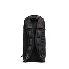 The Bullet Ruck USA Throwback daypack is shown from the back, highlighting its padded shoulder straps and durable CORDURA construction against a white background.