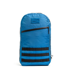 GORUCK Bullet Ruck Classic 15L backpack in dark blue ripstop ROBIC fabric with black webbing and zippered pocket