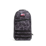 GORUCK Bullet 18L rucksack in black Frogskin camo, durable backpack with USA flag patch
