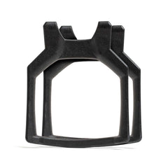 GORUCK black cast iron ruck weight chest plate 9.25LB pair on white background
