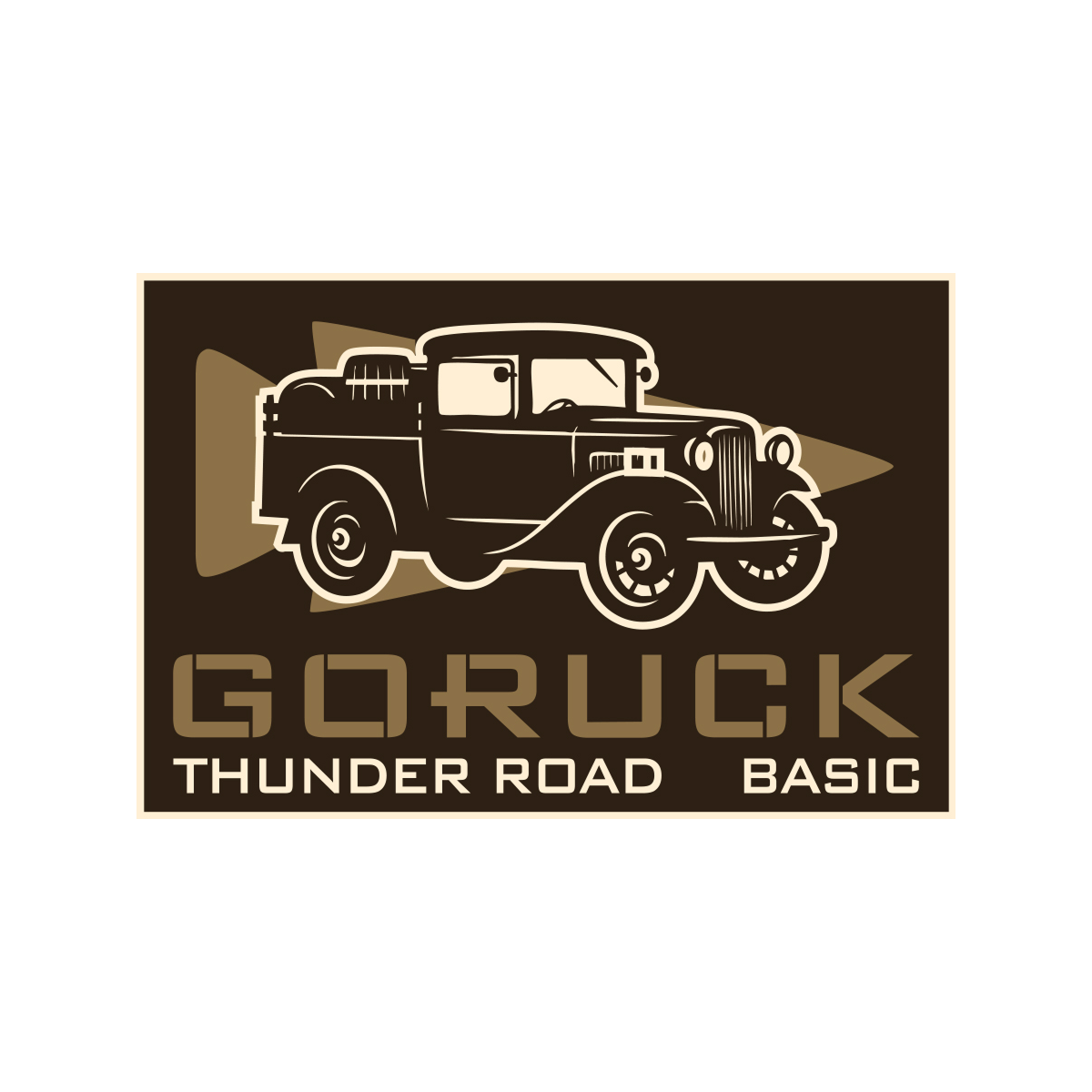Vintage truck graphic with 