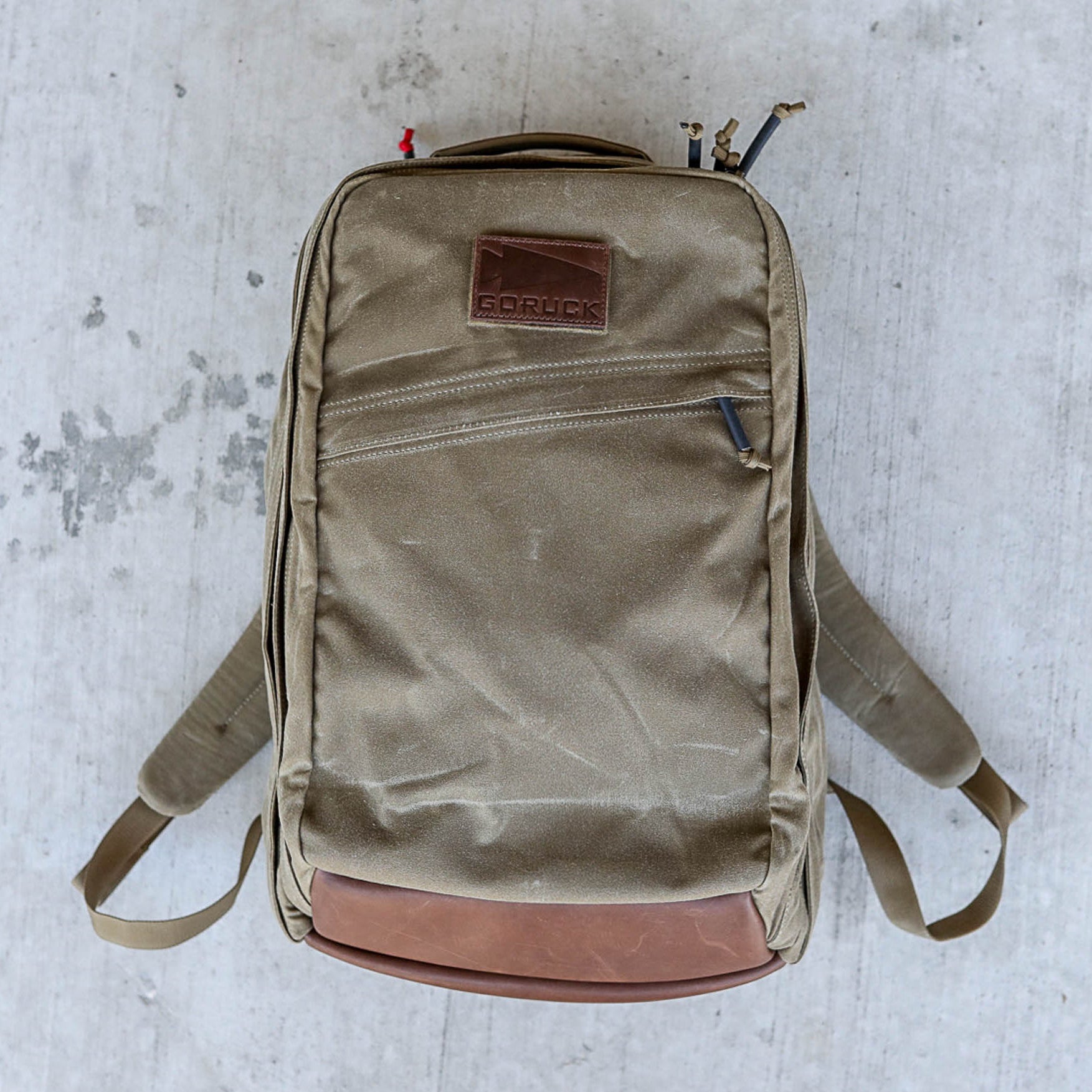 GR2 Heritage | Waxed Canvas Rucksack – GORUCK
