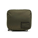 GORUCK dark green XPAC field pocket pouch with front logo patch, rugged rucking gear