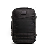GORUCK black tactical rucksack backpack with American flag patch and MOLLE webbing