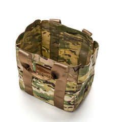 GORUCK GroceryGetter large tactical bag in Multicam pattern with durable handles and open top