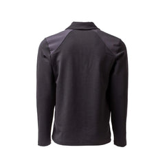 GORUCK black Heavy Merino Rucking Shirt, long sleeves, back view, rugged outdoor gear