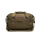 GORUCK Ranger Green Kit Bag with shoulder strap and rugged handles, front view