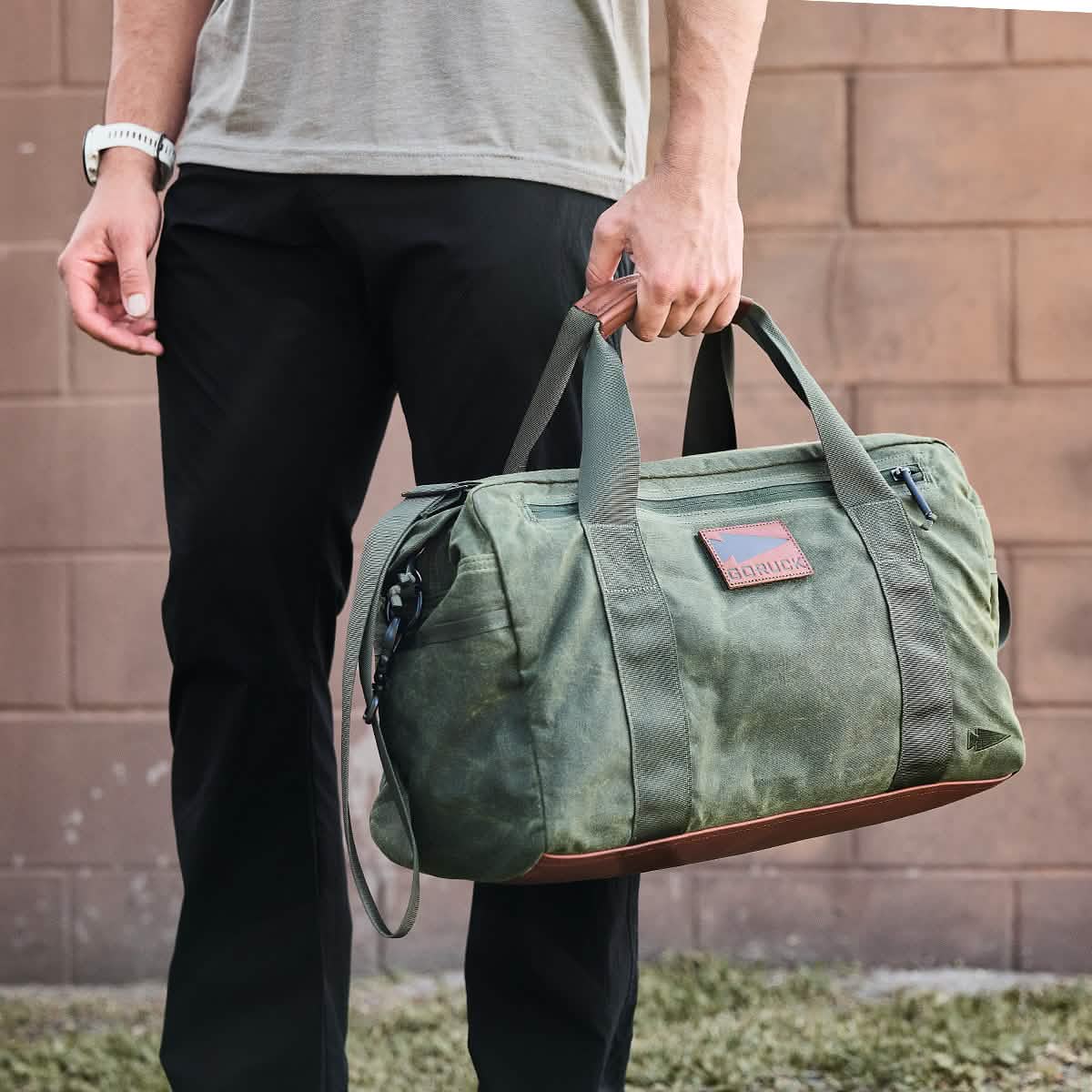 Kit Bag Waxed Canvas Flight Bag GORUCK